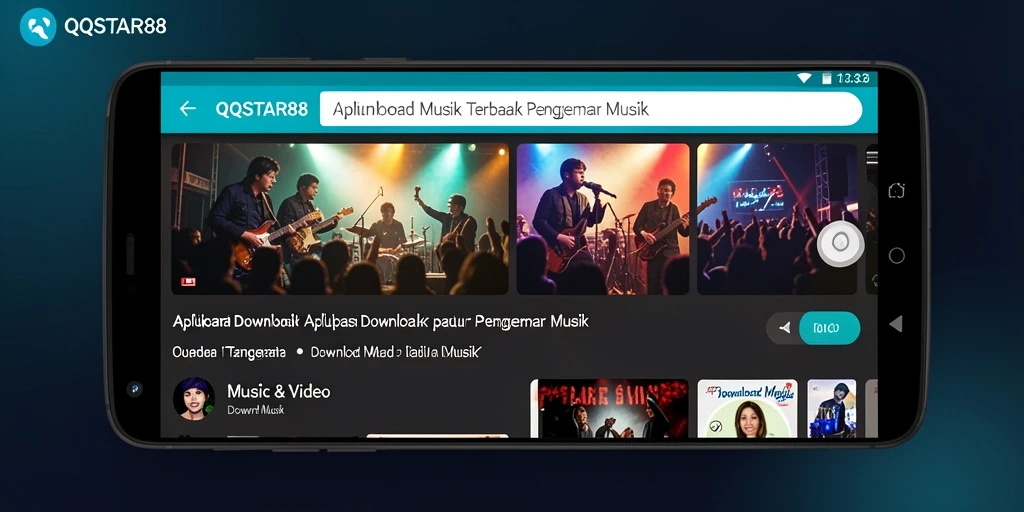 Screenshot utama QQSTAR88 menunjukkan antarmuka pengguna yang sederhana dan fungsional.